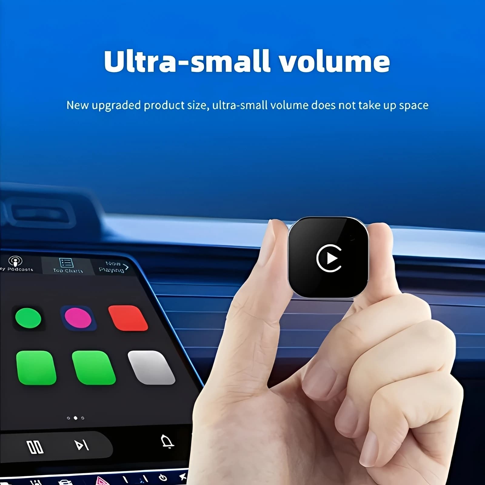USB Car Android Adapter from Wired to Wireless, AI Plug & Play Smart Box with Automatic Connection