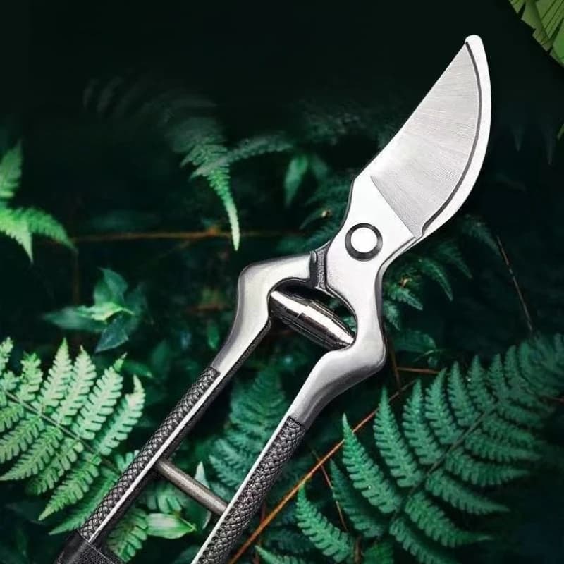Heavy-Duty Pruning Shears Floriculture Orchards Landscaping Bonsai Trimming All-Steel One-Piece Household Effort-Saving Shears