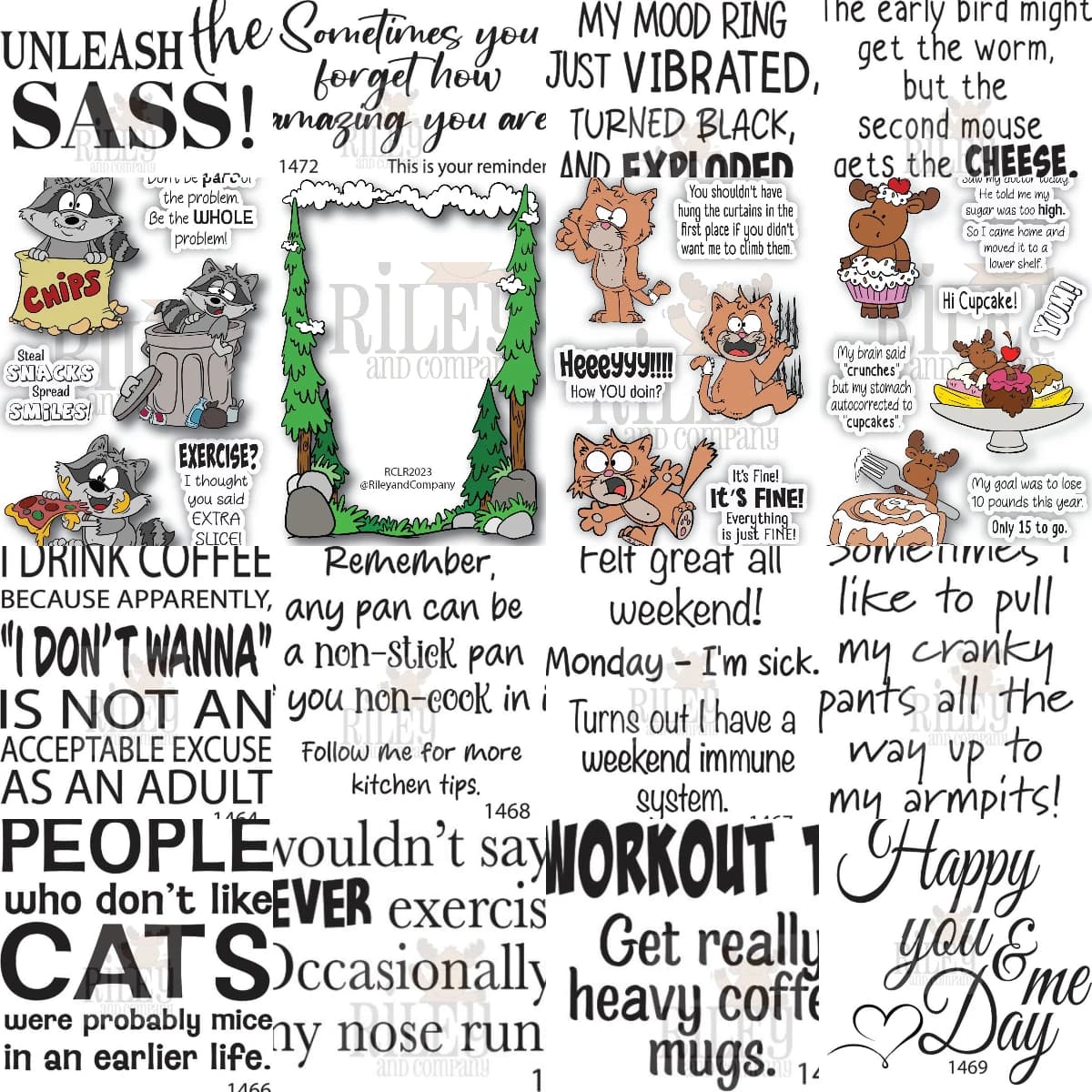 Stressed Out Hank Clear Stamp 2026 New Metal Cutting Dies For DIY Scrapbooking Crafts Maker Photo Album Template Handmade