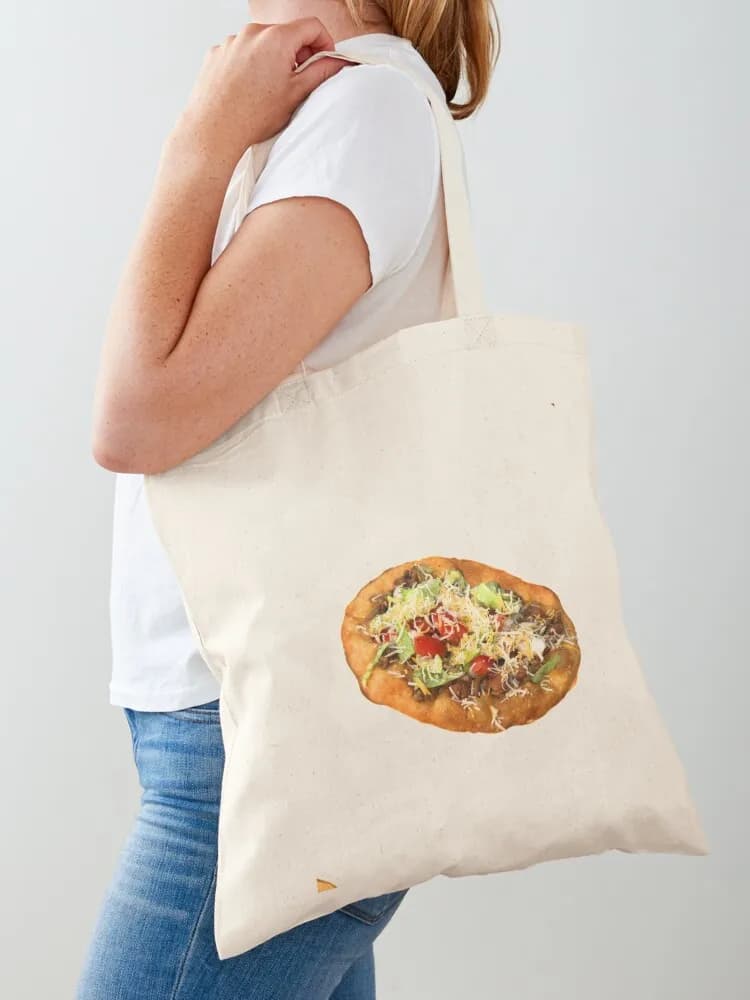 Borsa shopper NDN Taco Tote Bag da donna, borsa per la spesa da donna, borsa a mano shopper