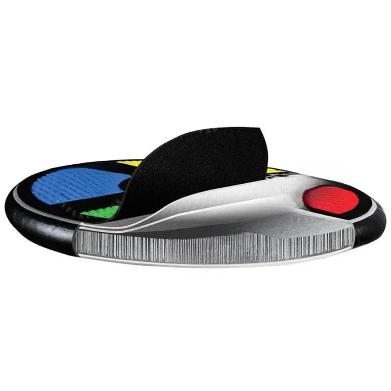 Disco Gonfiabile Bianco per Sport Acquatici, Disco di Trazione per Paddle Board, Canottaggio e Kayak