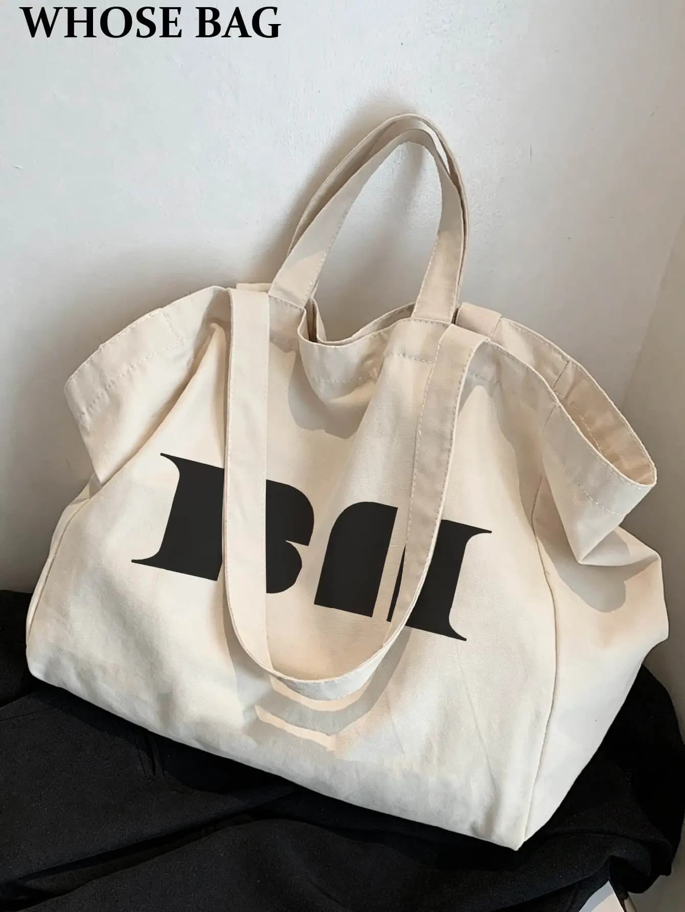 BABY-MONSTER Bag/CHOOM/MONSTIEZ/HELLOMONSTERS Bag，RAMI. AHYEON.ASA. RUKA.CHIQUITA. PHARITA,Baemon Fans Canvas Bag，KPOP Bag