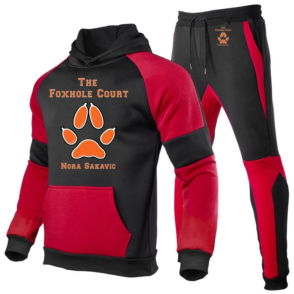 2026 Spring And Autumn Men's The Foxhole Court Palmetto State Foxes Logo Print Eye-catching Pullover Hoodies Pants Suits