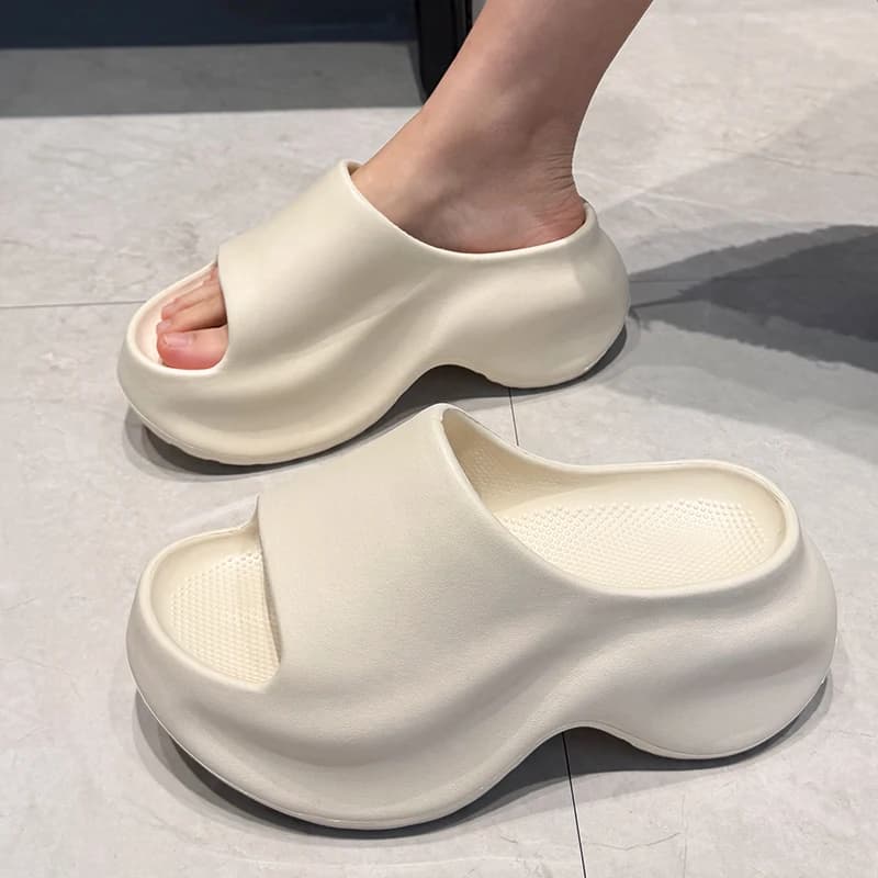 Women's Casual Sandals, Summer Sandals 2026 Comfortable with Zeppa and High Heel, Women's Beach slippers