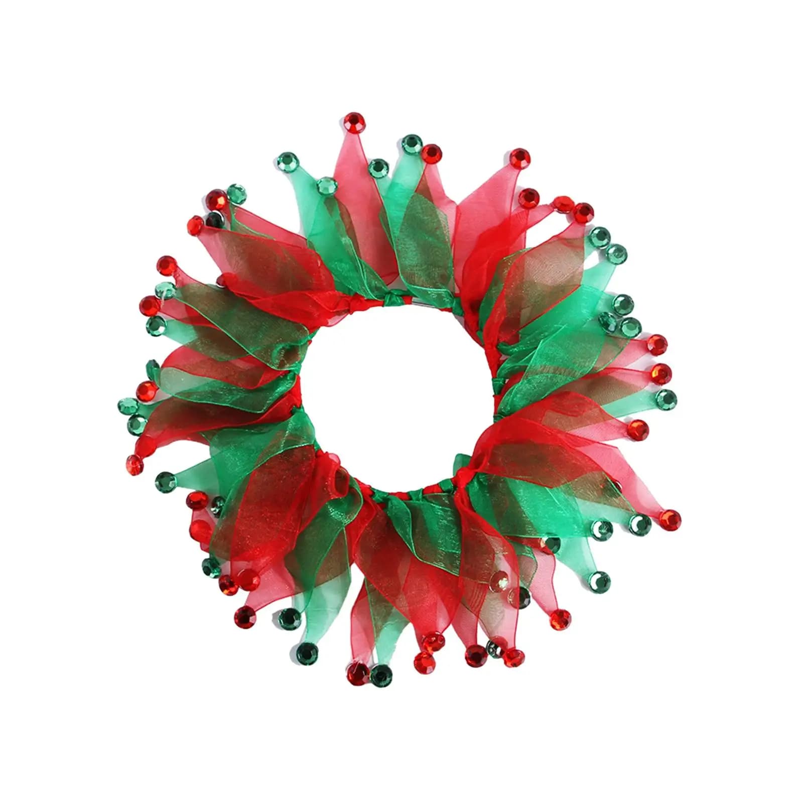 Accessorio per costume da festa con collari per cani di Natale per decorazioni per oggetti fotografici all'aperto