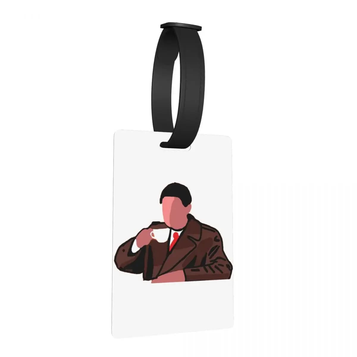 Twin Peaks Agent Dale Cooper Etichette per bagagli Accessori per valigie Viaggi Bagagli portatili Etichetta d'imbarco Porta etichette ID Nome Indirizzo