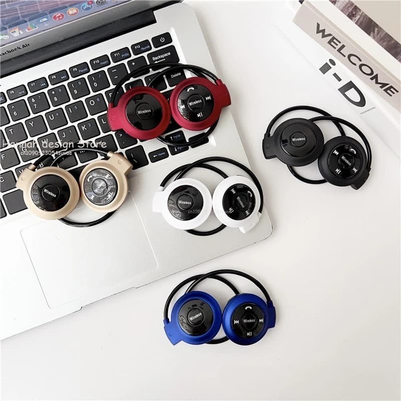 Mini503 Auricolare Bluetooth 4.0 503 Mini Sport Cuffie wireless Auricolari stereo musicali + Slot per scheda Micro SD + Altoparlanti FM