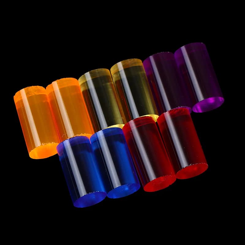 Kit di 2 Pezzi di Ferrule Trasparenti Compatti per Stecche da Biliardo, Accessori di Ricambio per Stecche da Pool