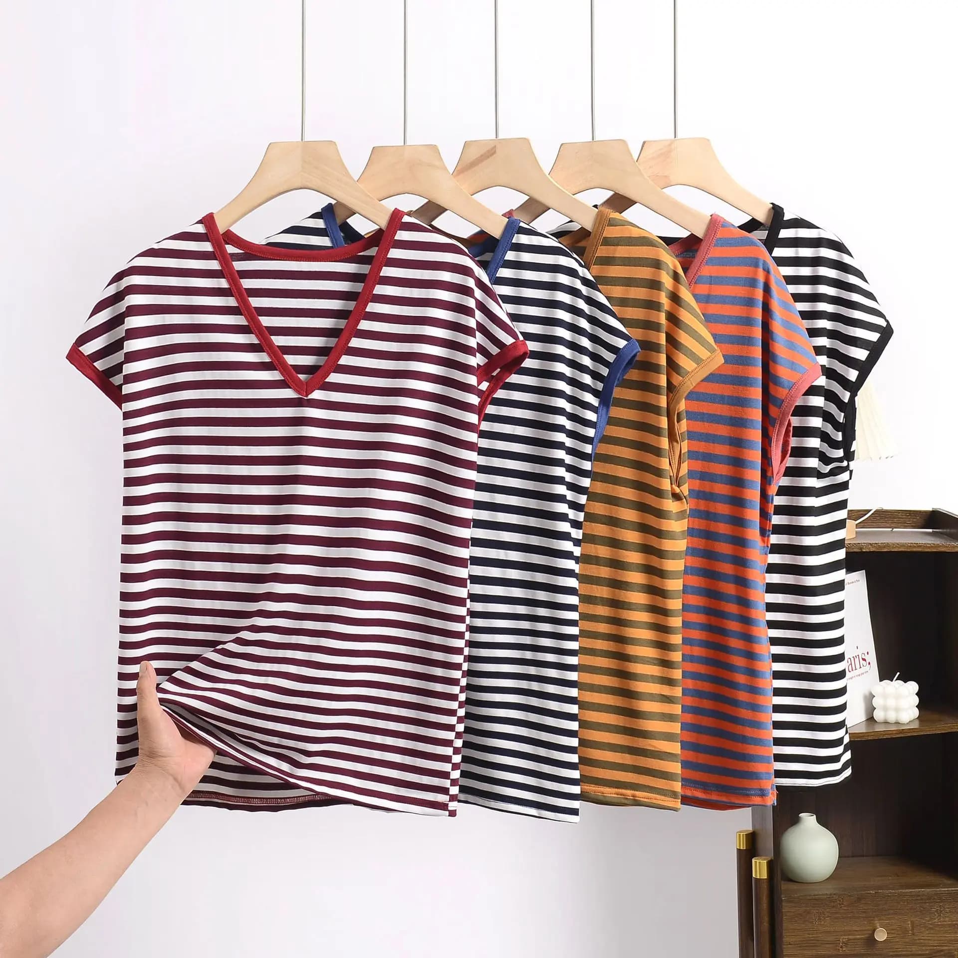Plus size XL to 8XL Modal V-Neck Sleeveless Tshirts women's thin and Loose O Neck T-shirt Casual Tee Tops all match outwear