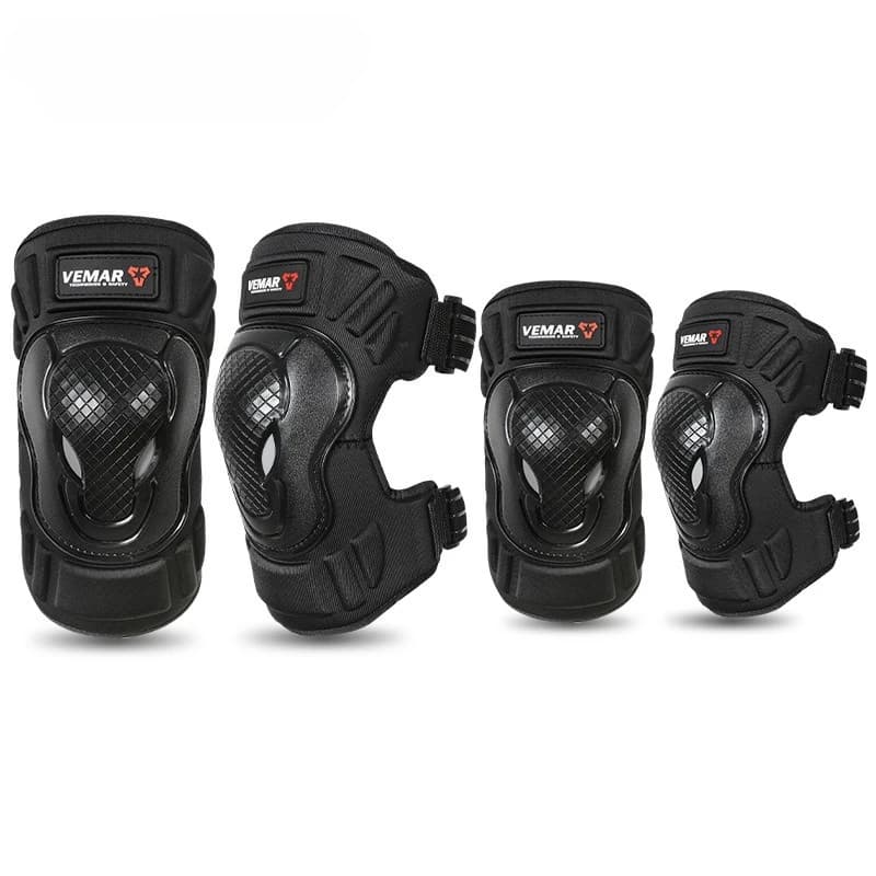 Motorcycle Knee Pad Elbow Guard 4 Pcs/lot Set for Bikers Men Women Windproof Motorcycle Equipments Protection Skating Cycling