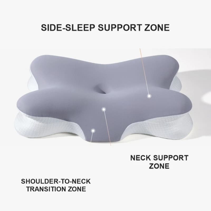 Memory Cotton Butterfly Pillow Cervical Spine Protection Sleep Memory Cotton Pillow Partition Pillow