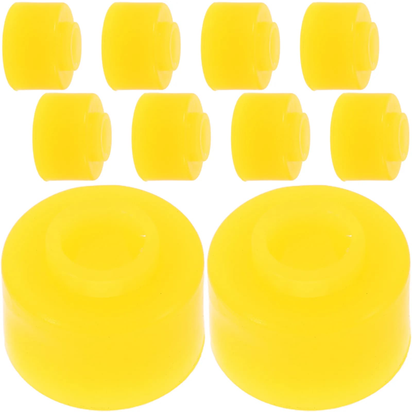10Pcs Rubber Trailer Bumper Stoppers Rear Impact Absorbing Guard for Truck Trailer Ramp Door Protection Vibration Dampening