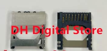 1PCS NEW For Canon IXUS115 IXUS125 IXUS220 SD Card Slot Memory Reader Connector Holder Camera Repair Spare Part IXUS 115 125 220
