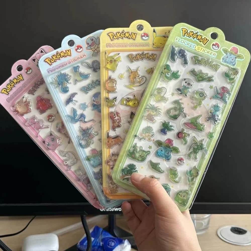 Adesivi 3D a rilievo a bolle, simpatici, a tema cartoni animati, per ricompense fai da te, decorazioni per scrapbook, diari e quaderni per bambini, giocattoli adesivi