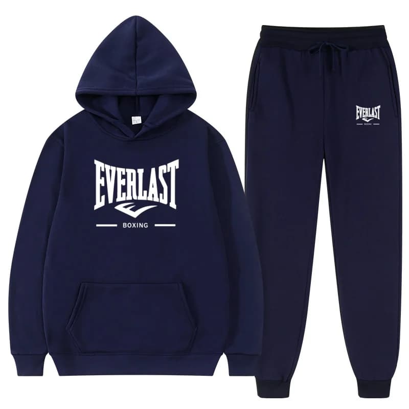 Completo Felpa con Cappuccio da Uomo, Pantaloni Moda Primavera 2026, Abbigliamento Casual da Jogging, Abbigliamento Sportivo, Set Due Pezzi