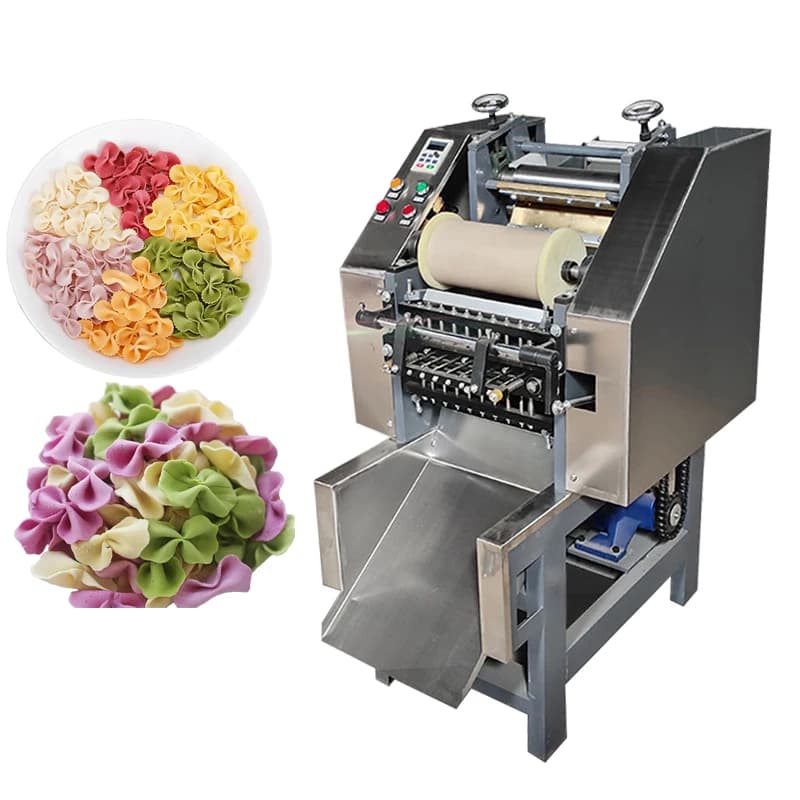 Macchina automatica per noodle a farfalla / Macchina per la produzione di pasta Farfalle / Macchina per la produzione di Farfalle italiane