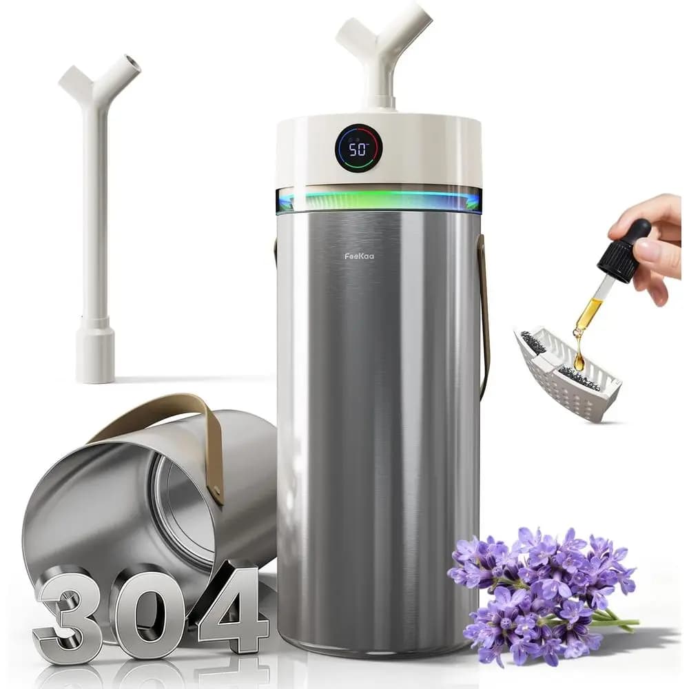 8L Cool Mist Humidifier for Bedroom, Easy Clean, Ideal for Large Rooms, Nurseries, and Living Spaces