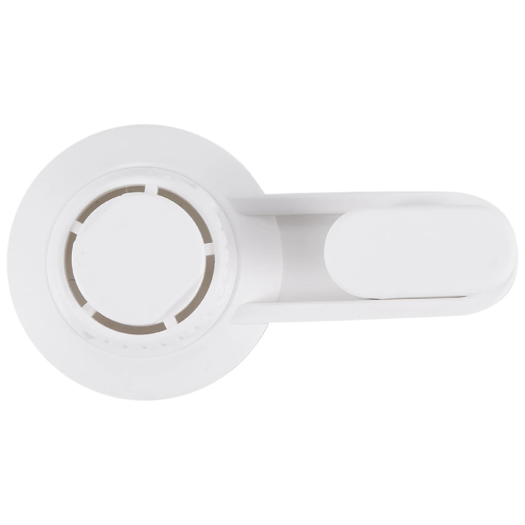 ABHU Confezione da 4 ganci a ventosa Ganci utili riutilizzabili Ganci resistenti per cucina da bagno impermeabili e resistenti all'olio Bianco