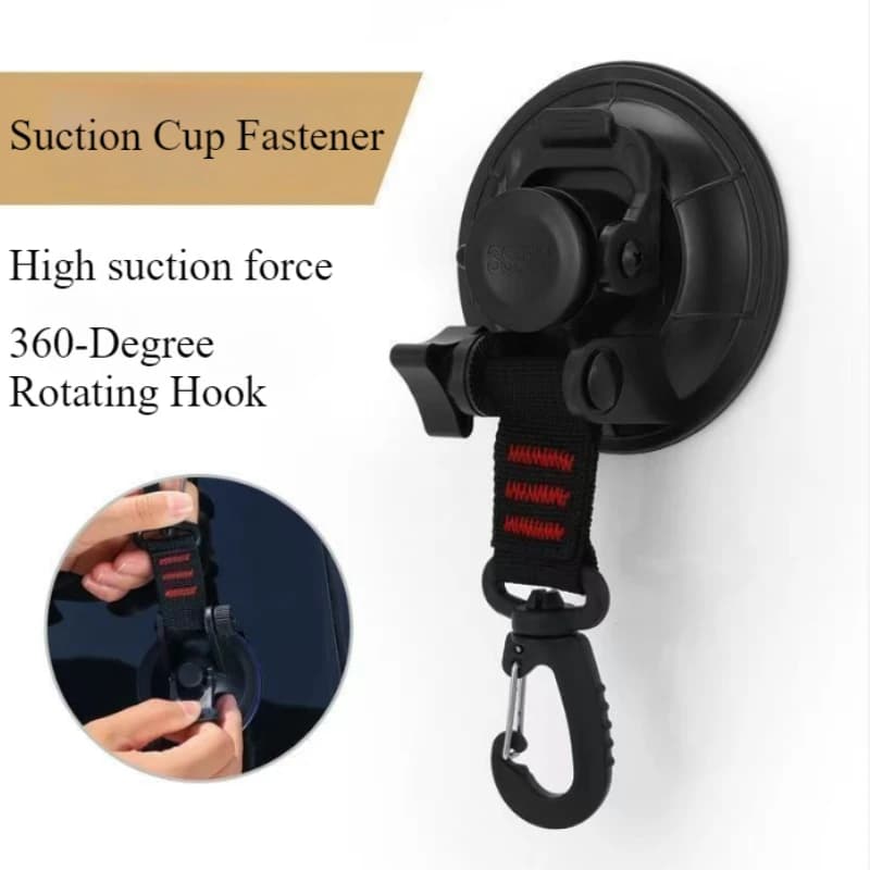 Multicolor Creative Suction Cup - Outdoor Travel Suction Cup Multi-purpose Hook PortableCamping and Hiking Hook Luggage Fixation