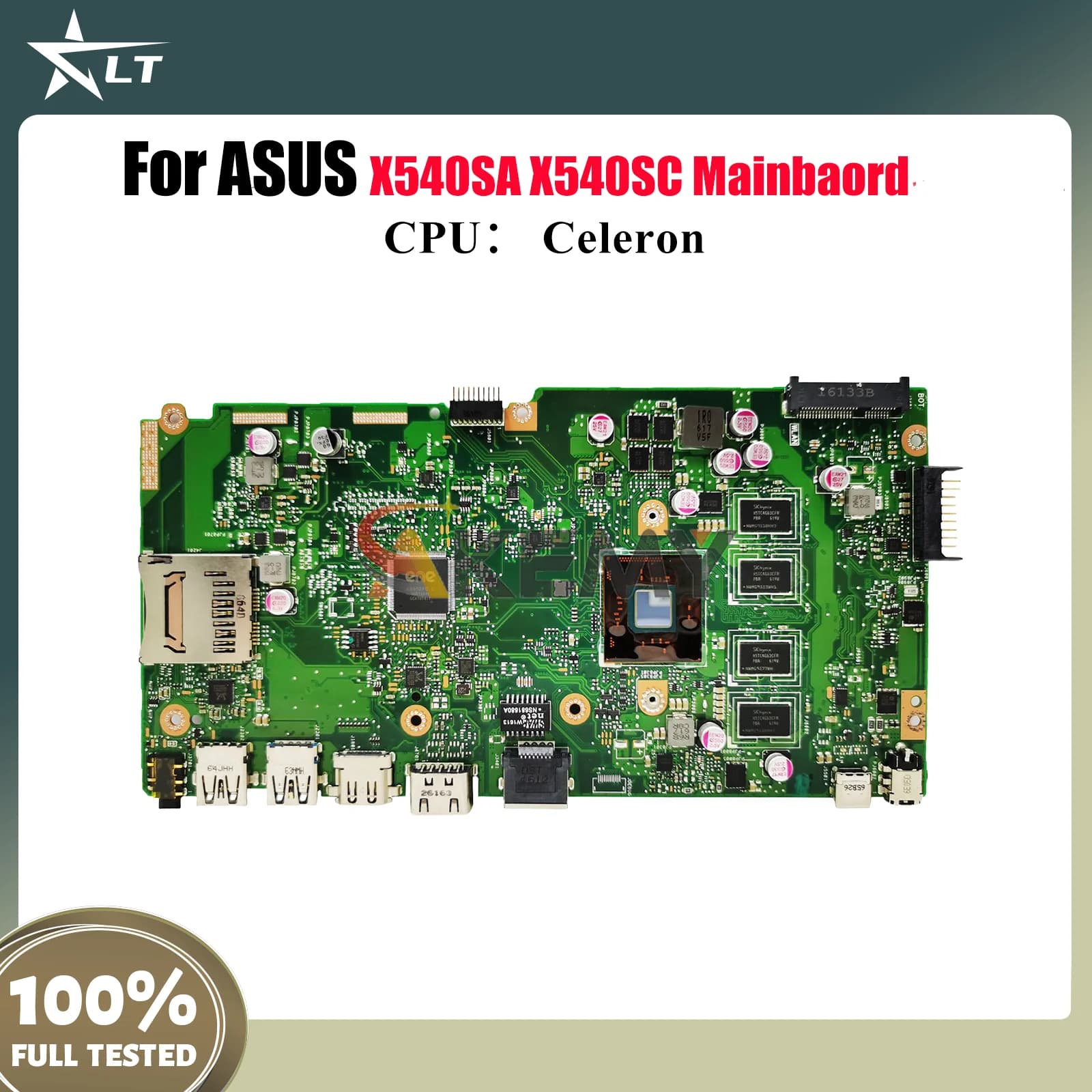 X540SA Laptop Motherboard For ASUS VivoBook X540SC R540S X540SA F540S D540S X540S A540S Notebook Mainboard With Celeron CPU stk