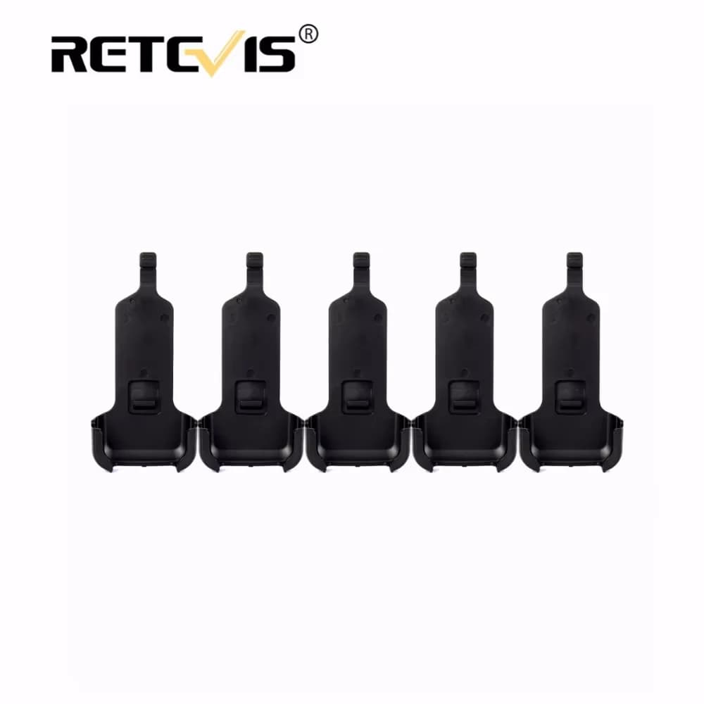 Retevis RT22 Walkie Talkie Accessories Walkie Talkie Belt Clip WLN KD-C1 5pcs for Retevis RT622/RT22