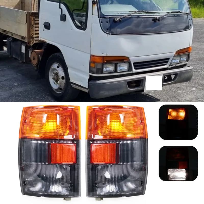 Per Isuzu 100P NKR camion paraurti anteriore luce indicatore di direzione lampada luce d'angolo faro assemblaggio accessori auto