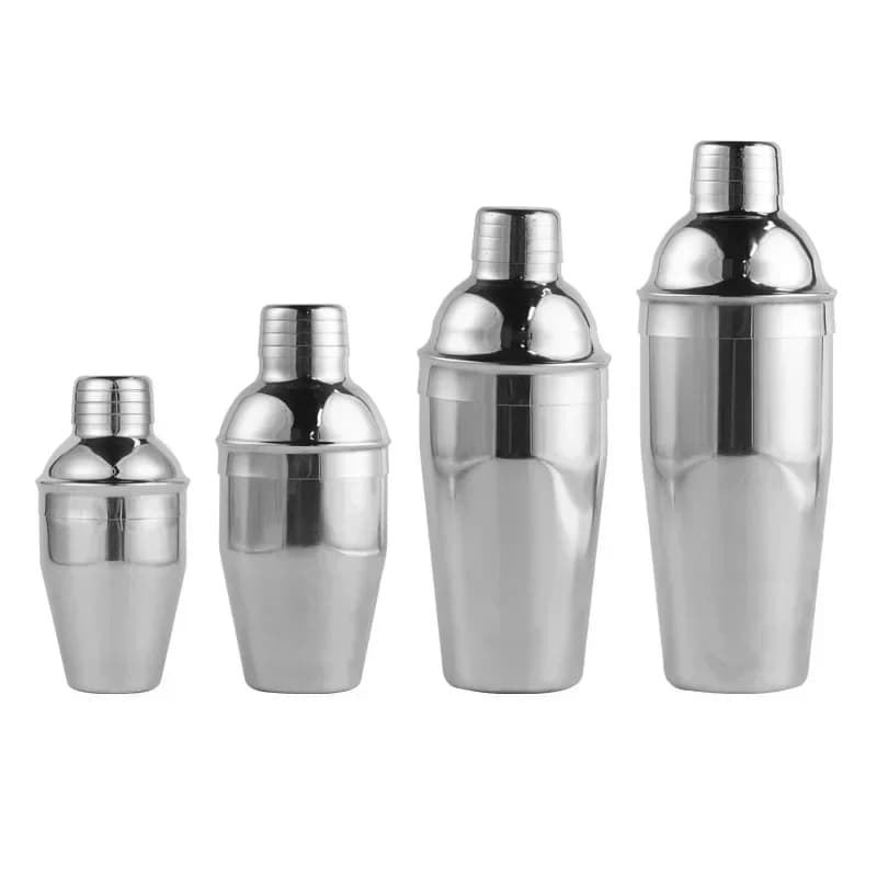 Hot 250/350/550/750ml Acciaio inossidabile Cocktail Shaker Mixer per vino Cocktail Shaker Barware professionale Strumenti per bar per feste
