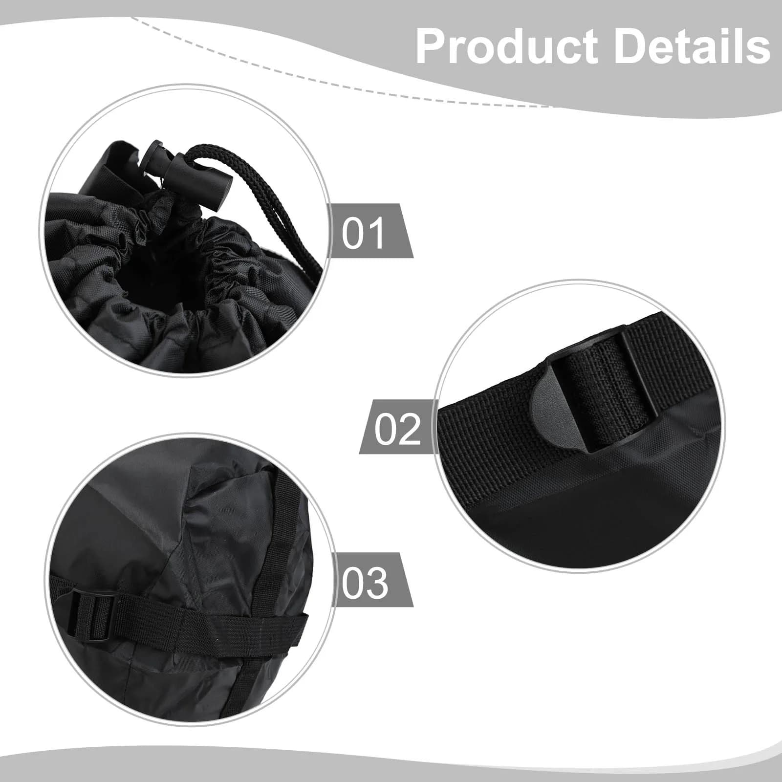Sacco a pelo Borsa portaoggetti Borsa portaoggetti da campeggio esterna impermeabile Borsa di compressione versatile per attrezzature e abbigliamento