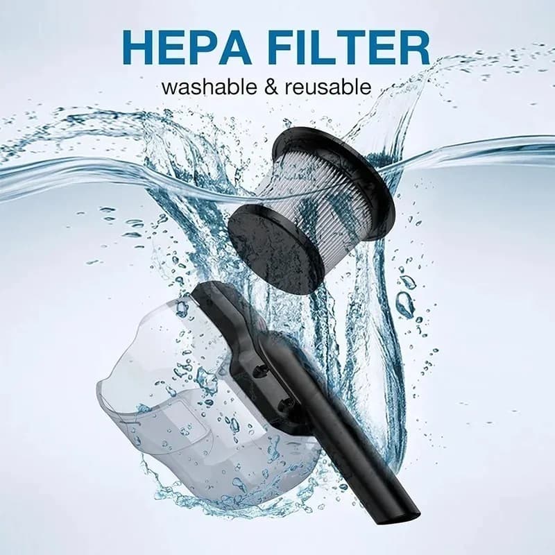 Aspirapolvere Elettrico Makita Senza Fili, Pulitore Industriale Portatile per Auto, Neve e Polvere, Compatibile con Batteria 18V