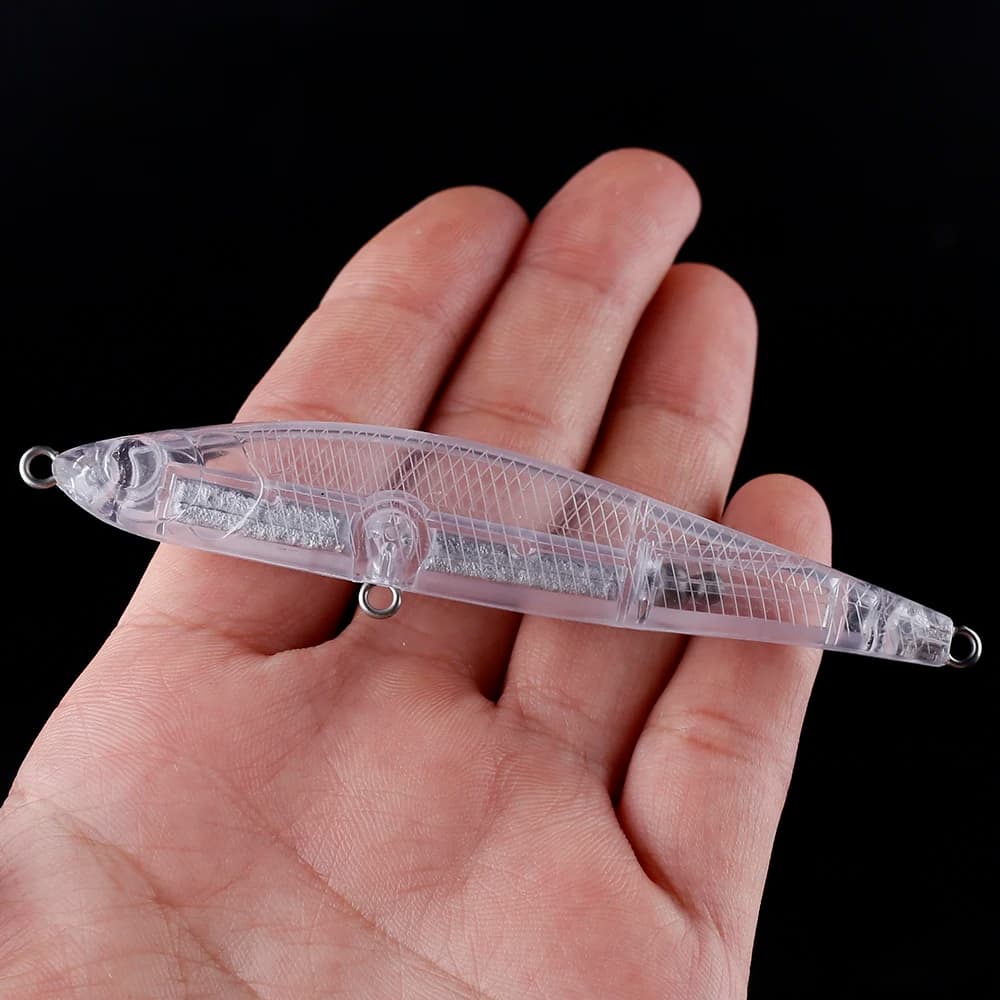 Dr.Holife 10PCS Sink Bait 8.5CM 14.5G Pencil Blanks Lure Lipless Minnow Hard Bait For DIY Fishing Lures