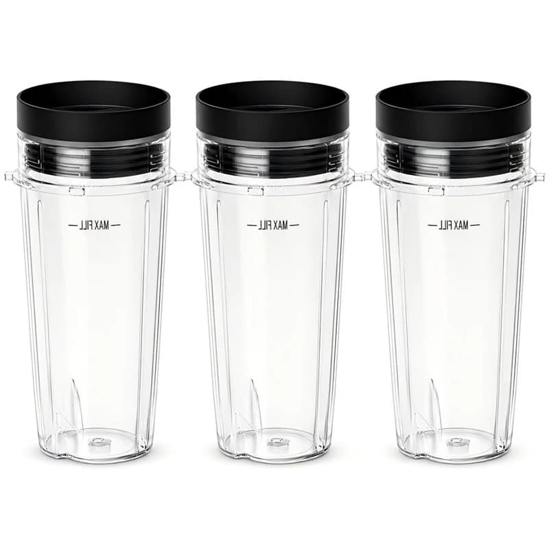 A69M-16Oz Replacement Cups With Lids Cups For Ninja Blender Blender Replacement Parts