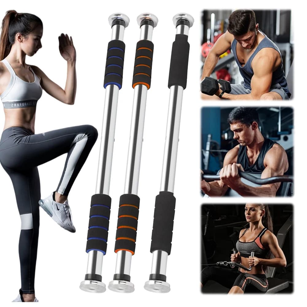 Traction bar on door Traction bar for strength-resistant traction bar Anti-slip traction bar Fitness training bar for upper body for home gym