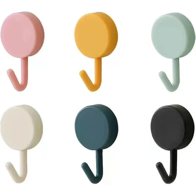 5/10/15Pcs Adhesive Hook Cute Utility Hooks,Key Hooks for Wall Decorative,for Hanging Hat Key Towel Hook for Home Kitchen Office