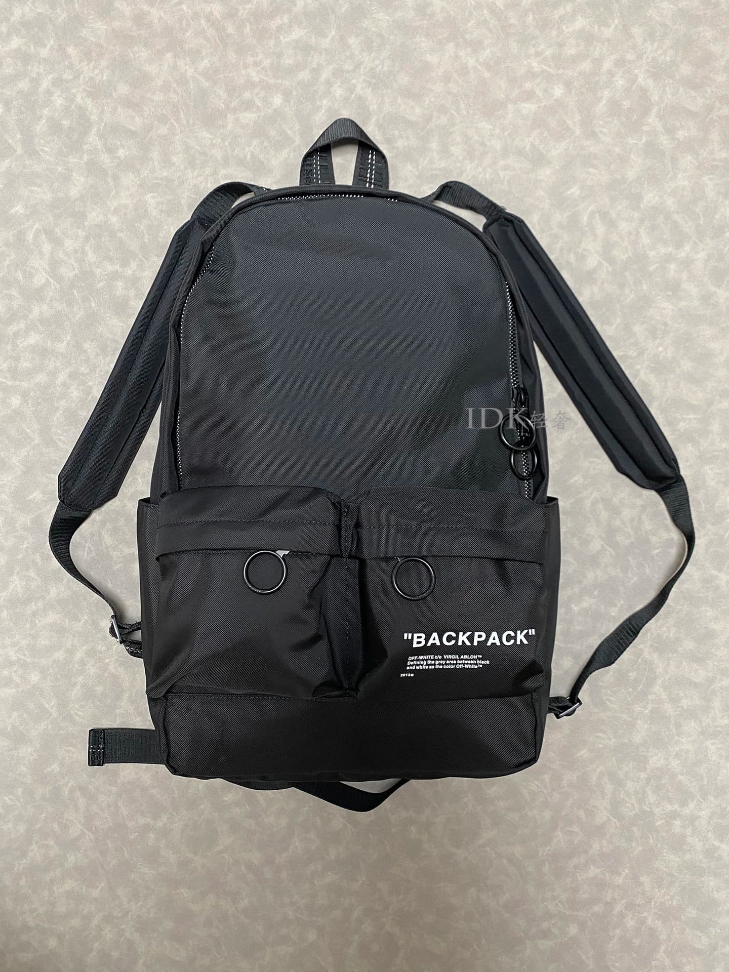 OF High-Street Trendy Backpack - Multi-Pocket Nylon Bag, Unisex for Casual Wear, Commuting, Travel & Outdoor Activities