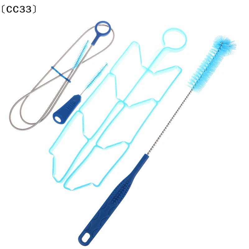 Set 4 in 1 per la pulizia di sacche d'acqua: spazzola per sacche idriche, kit di pulizia per tubi e strumento per la pulizia di sacche idriche〔CC33〕