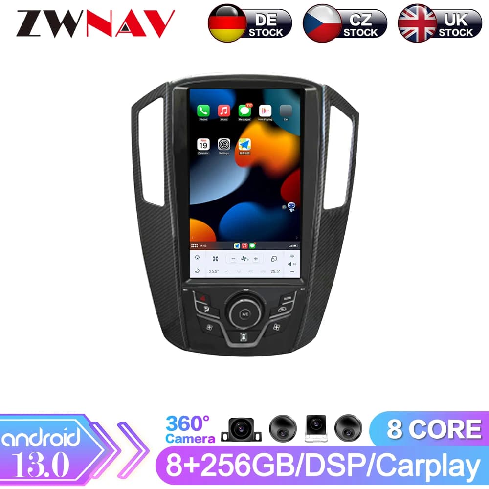 13.6 ''per Luxgen U6 2014 - 2016 Autoradio Android 2 Din ricevitore Stereo Autoradio lettore multimediale GPS Navi Head Unit Screen