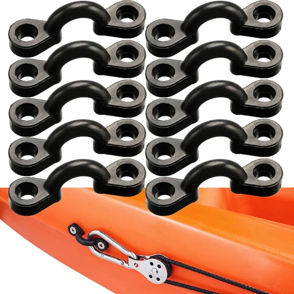 1Set Kayak Deck Rigging Kit Inflatable Boat Clips Elastic Rope for Marine Surfing Paddling Accessories