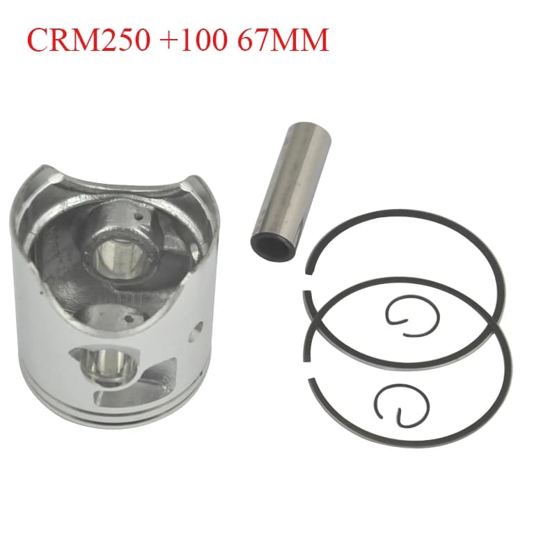 (KIT elastic bands for motorcycle parts for Honda CRM250 + 100 Diameter 67 mm Ring 66 mm 66,25 mm 66,50 mm