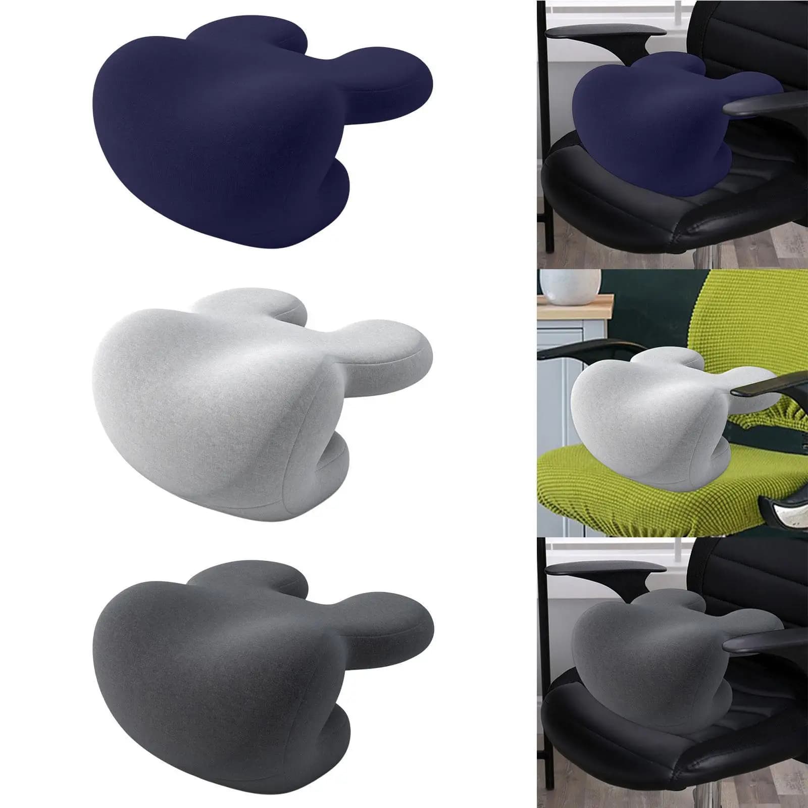 Cuscino per il riposo, cuscino per il collo, cuscino per dormire, lavabile, morbido poggiatesta in memory foam
