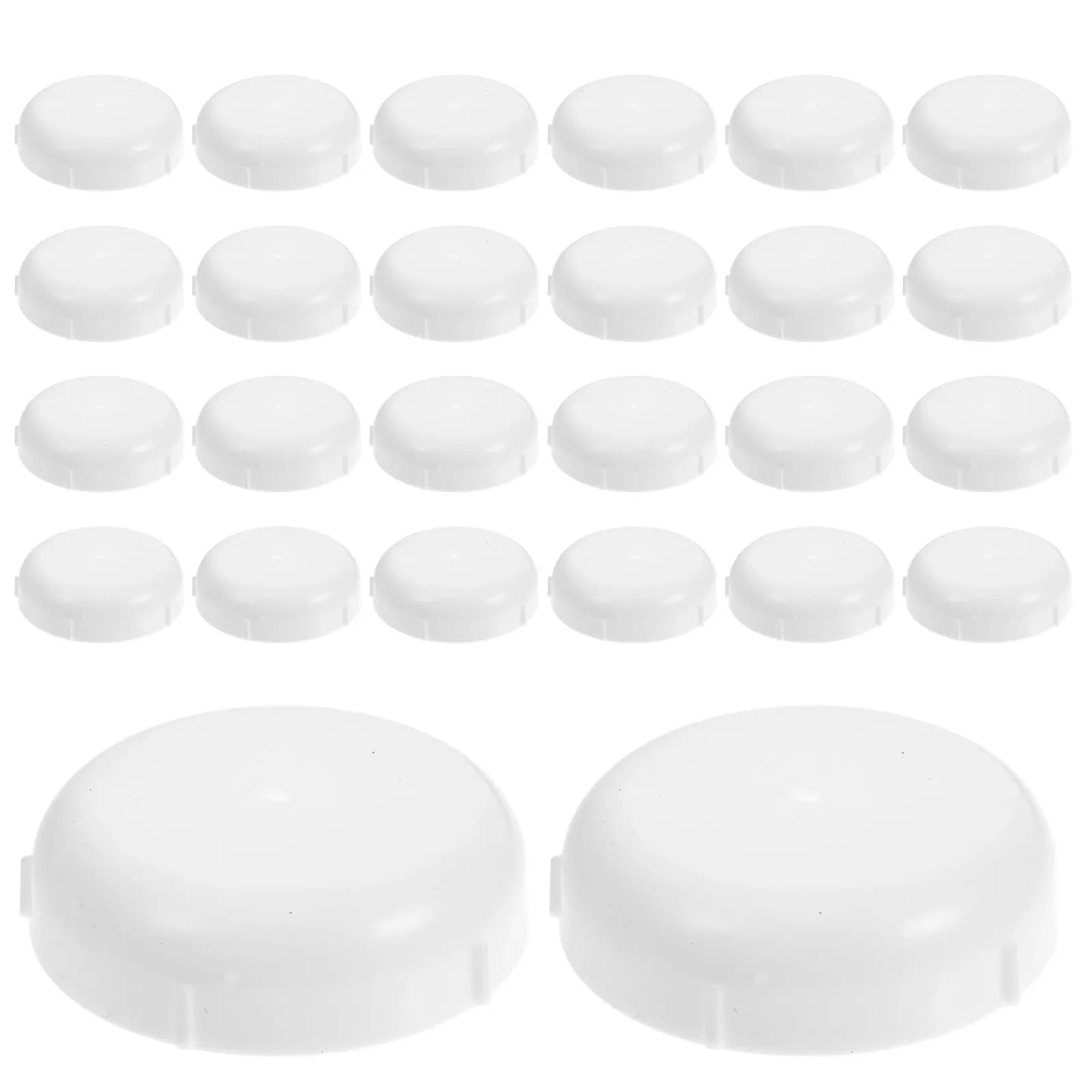 Furniture Caster Cups 24Pcs Chair Leg Floor Protectors for Hardwood Vinyl Cement Floors Wear Resistant Pads