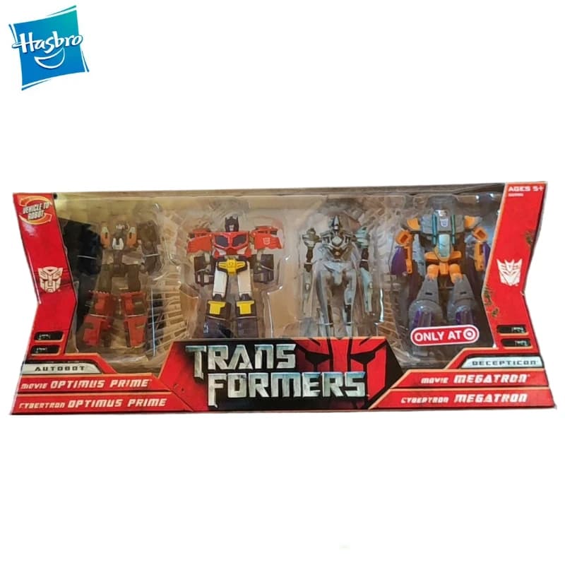 Nuovo Originale Hasbro TRANSFORMERS MOVIE OPTIMUS PRIME / MOVIE MEGATRON Action Figure Modello Giocattolo Regalo