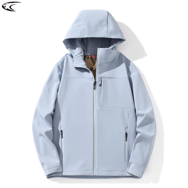 LNGXO Giacca invernale in pile caldo da donna SoftShell impermeabile antivento per escursionismo, campeggio, arrampicata, sci, cappotto termico da esterno
