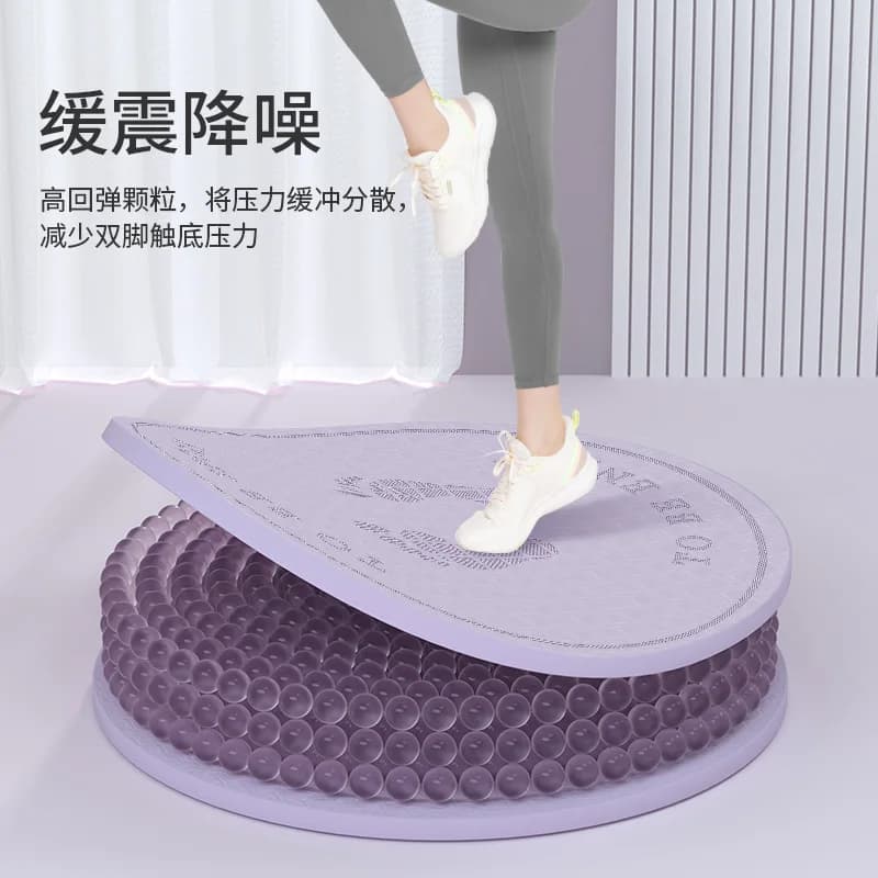 for Home Gym Kids Adults bolso mat yoga pilates Thick Noise Reduction Jump Rope Mat Non Slip Round Exercise Mat