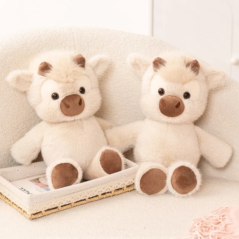 Creative Run Fast Series Plush, Cartoon Plush Animals, Morbids and Carinians, West Highland Vitello, Baby Calms, Gift Pendant