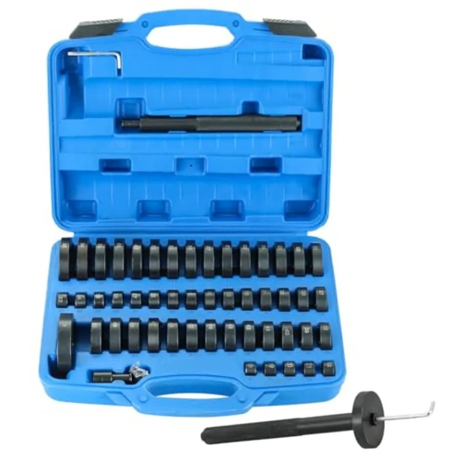 Set di attrezzi 52-in-1 personalizzato per la rimozione e l'installazione di boccole, cuscinetti, guarnizioni e assi ruota per trasmissioni