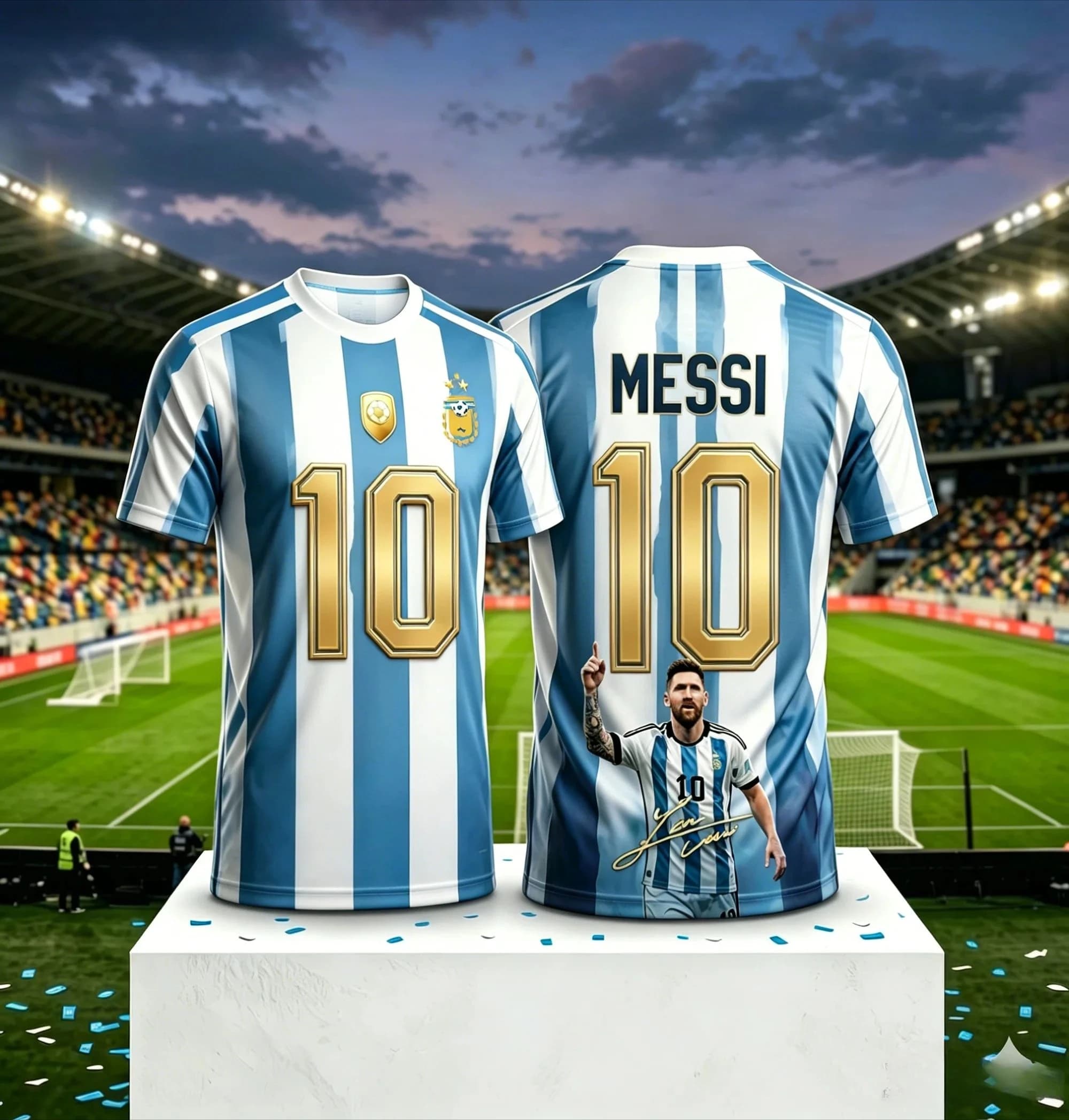 2026 Summer New Unisex Messi Football Soccer Jersey T Shirt Breathable Quick Dry MEN Sportswear Training Fan Commemorative Tee