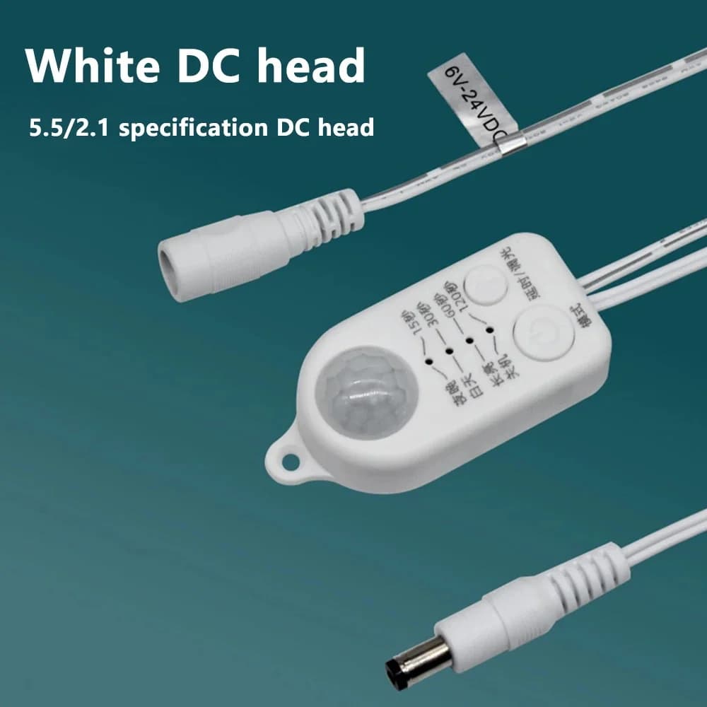 USB/DC Infrared PIR Motion Sensor Switch DC 5V-24V Human Motion Sensor Detector Switch for LED Light Strip