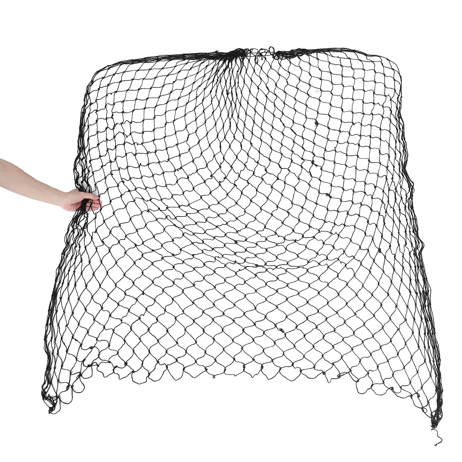 Black Decorative Fishing Net Cotton Rope 150x200cm Mediterranean Photo Wall Display Net Nautical Party Backdrop Bedroom Living