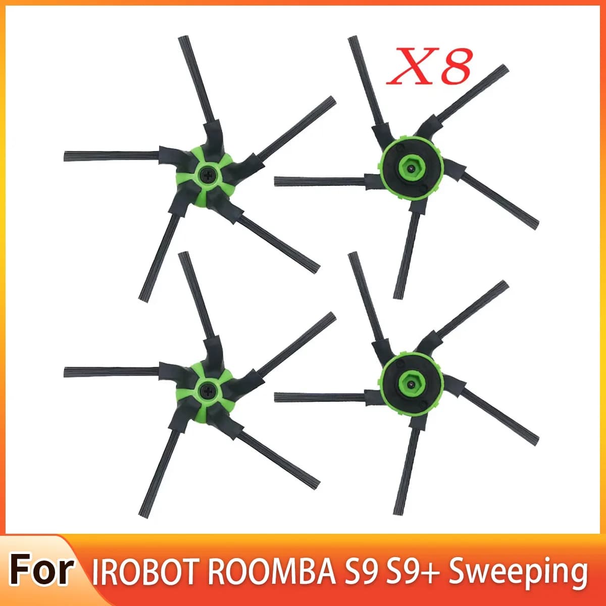 Spazzole di ricambio Spazzola laterale per aspirapolvere per IROBOT ROOMBA S9 S9+ Accessori per robot spazzanti
