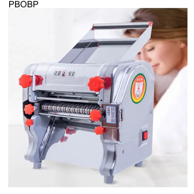 12.5 Vendita calda Macchina per pasta elettrica Macchina per noodle Macchina per pressatura commerciale in acciaio inossidabile Taglierina per pasta Macchina per fare noodle